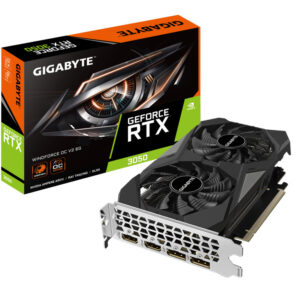 Gigabyte RTX 3050 WindForce;6GB GDDR6, 96bit2x DP, 2x HDMI - Slika 1