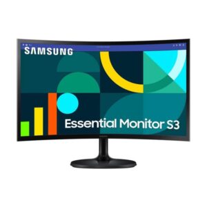 24" FHD Zakrivljeni Monitor S3VA, 1920x1080, 3000:1, 100Hz4ms, 250cd, VGA, HDMI, VESA, crna - Slika 1
