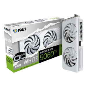 PALIT 5060 Ti White OC 8GB 8GB GDDR7, 128-bit, 3x DP, 1x HDMI - Slika 1