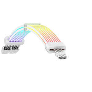 RYZE ARGB Napojni kabl za VGA16pin 2x6+2Pin to 12VHPWR whit - Slika 1