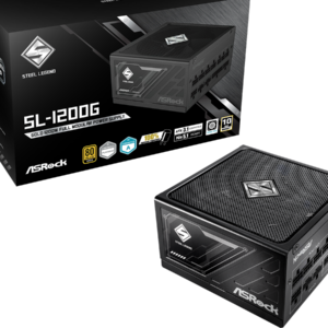 ASROCK PSU 1200W Gold SLFully Modular, 80PLUS135mm fan, ATX 3.1, PCIe 5.1 - Slika 1
