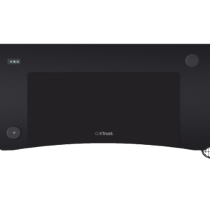 Trust GXT710 Luminus Pro RGBgaming sto, wireless punjač,120x60x74 cm, crni - Slika 1