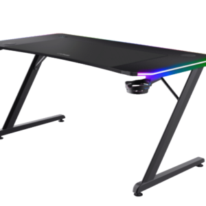 Trust GXT710 Luminus Pro RGBgaming sto, wireless punjač,120x60x74 cm, crni - Slika 3