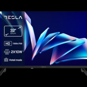 TESLA TV 32E365BH HD    Non Smart TV   DVB-T/T2/C/S/S2 H264/265 - Slika 1