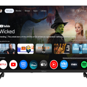 TESLA TV 32E655BHS HD Google  Powered by Google TV  2x10W Box Speakers - Slika 2
