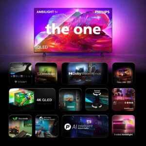 Philips 65''PQS9011 4K QledTitan OS; AMBILIGHT TV; 144Hz;P5 Picture Engine; Dolby Atmos i Vision - Slika 2