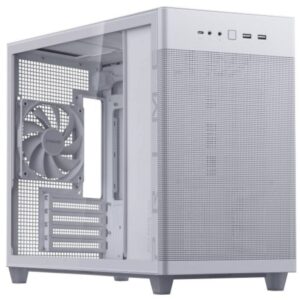 ASUS Prime AP201 Case TG WhiteMicroATX,tool-free side panelsTempered Glass - Slika 1
