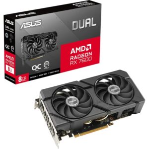 ASUS VGA DUAL-RX7600-O8G-EVO 8GB GDDR6, 128-bit, 3x DP, 1x HDMI - Slika 1