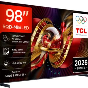 TCL 98"C8L 4K SQD-Mini LED;UHD 144Hz/288Hz FHD Google TV;B&O, 4032 zones, 6000 nits; Zeroborder - Slika 3