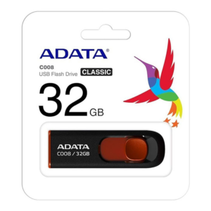 ADATA UFD 32GB C008 Black USB 2.0, R/W: 30/10MBps - Slika 1