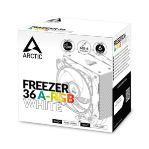 Arctic Freezer 36 A-RGB WhiteCPU cooler 1851,1700, AM4, AM5 - Slika 3