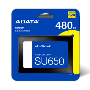 ADATA SSD 480GB 2.5", SU650 R/W: 520/450MB/s - Slika 2