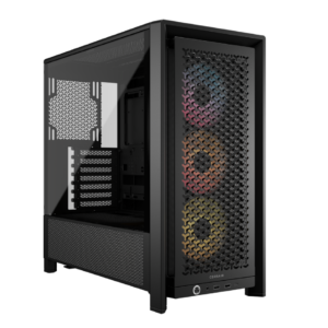 CORSAIR FRAME 4000D RS ARGB3xRS120 ARGB fans, 360mm rad170mm cooler, 430mm GPU, ATX, Black - Slika 1
