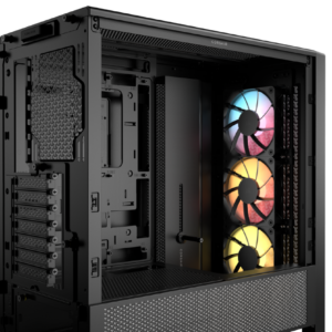 CORSAIR FRAME 4000D RS ARGB3xRS120 ARGB fans, 360mm rad170mm cooler, 430mm GPU, ATX, Black - Slika 3