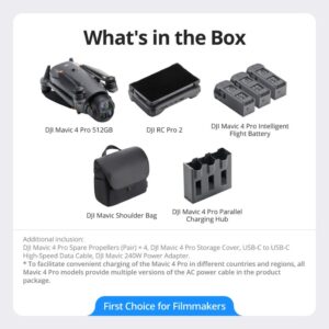 DJI Mavic 4 Pro 512 GB CreatorDron, Combo (DJI RC Pro 2) - Slika 3