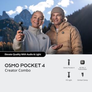 Osmo Pocket 4 Creator Combo - Slika 2