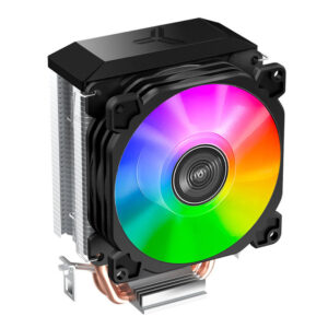 Jonsbo CR-1200E CPU cooler RGB 92mm fan argb LEDs, black-silver - Slika 1