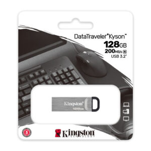 Kingston FD 128GB USB3.2 DTKNDataTraveler KysonStylish Capless Metal Case,r/w:200/60MBs - Slika 3