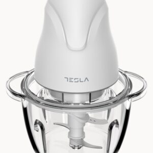 TESLA Sjeckalica FC302WSnaga 400 W; Kapacitet 1 L; 4 inox oštrice na 2 nivoa; staklena pos - Slika 2