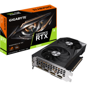 Gigabyte RTX 3060 WF OC 12GB[GV-N3060WF2OC-12GD]12GB; 2xDP, 2xHDMI; - Slika 1