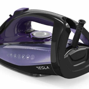 TESLA Pelga 2600W IR500BP / 0.32L / IRONS / Keramika / BLack - Purple - Slika 3