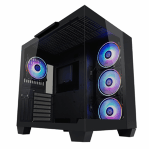LC-Power Case Gaming 809BE-ATX, ATX, Micro ATX, MiniITX4x 120mm ARGB fans, tempered glass - Slika 3