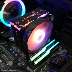 CPU Cooler LC-CC-120-ARGB-PROIntel LGA 775/115x/1366/2011/2011-3/2066;AMD AM2+/AM3/AM3+/AM4 - Slika 1