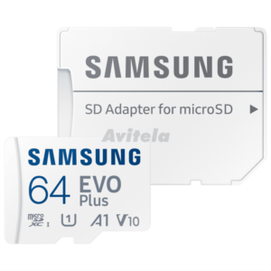 Samsung Micro SD 64GB EVO Plussa adapterom;Up to 160MBs - Slika 1