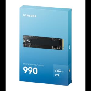 Samsung SSD 990 2TB NVMe M.2PCIe 4.0 x4,7250MB/s read,6450MB/s write - Slika 1