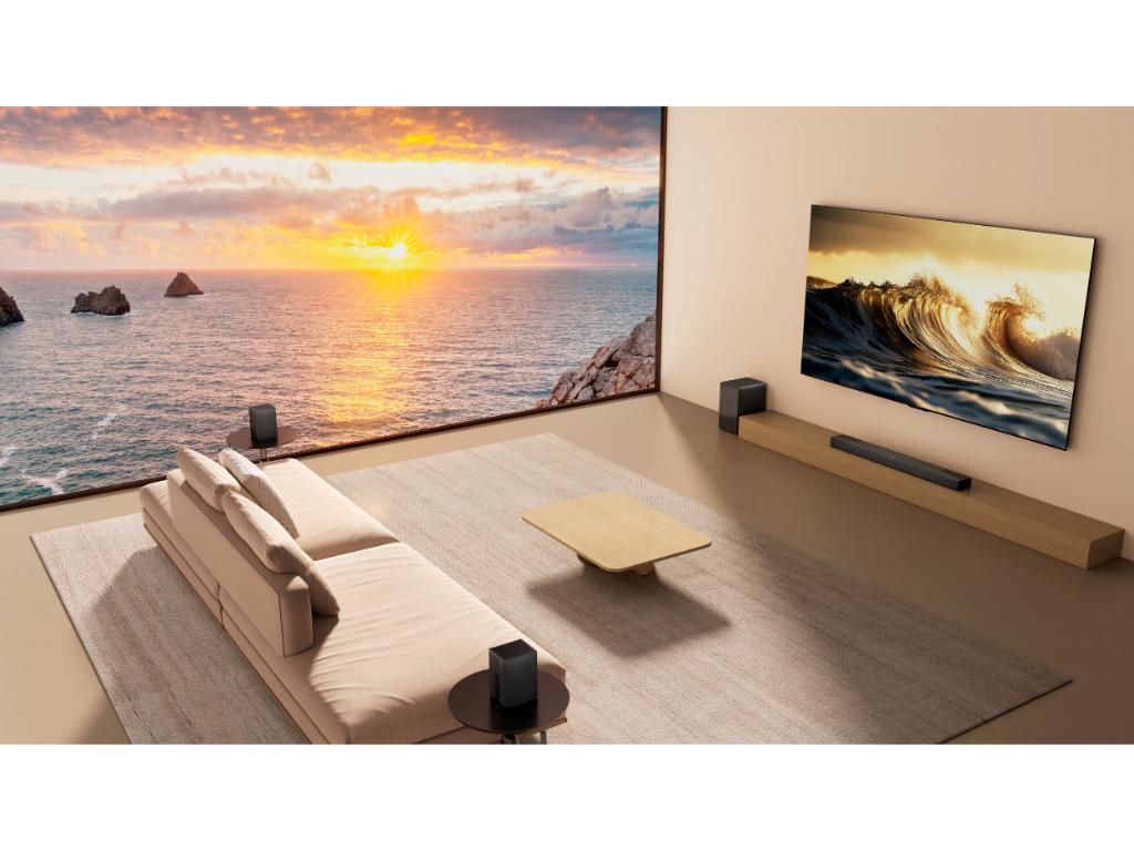 TCL Soundbar Q85H PRO;Wireless SW+STL DTS:X 7.1.4 Ch;Dolby Atmos 860W 96dB AI sonic crna