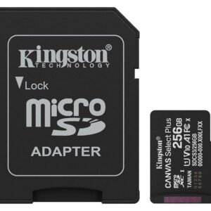 Kingston microSD 256GB Class10Canvas Select Plus150MBs Read,Class 10 UHS-I - Slika 1