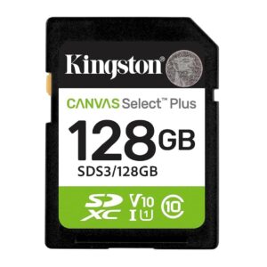 Kingston SDHC 128GB Class 10Canvas Select Plus150 MBs,Class 10 UHS-I - Slika 1