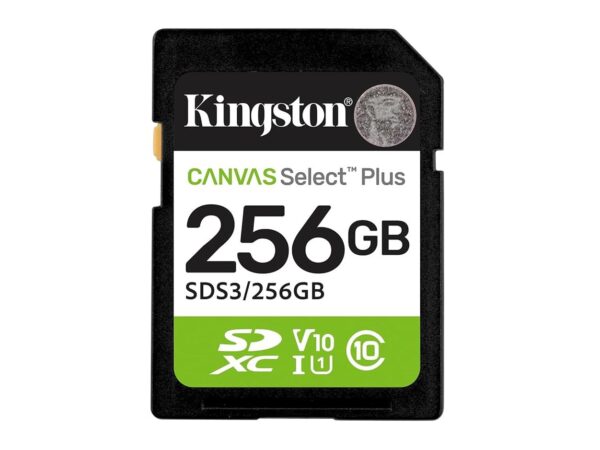Kingston SDHC 256GB Class 10Canvas Select Plus150 MBs