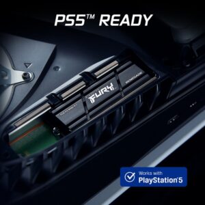 Kingston SSD 2TB NVMe M.2 Fury Renegade,  PCIe 4.0 R/W : 7300/7000MB/s, Heatsink - Slika 2