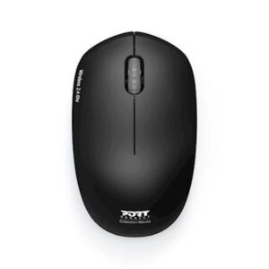 Miš PORT WL USB-A crni