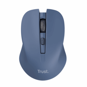 Trust Mydo silent wireless miš wireless plavi, DPI 1000-1800 obje ruke, 4 tipki, tihi - Slika 1
