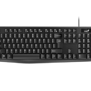 Genius žičana tastatura KB-117 , dužina kabla 1,4 m,crna boja, USB konektor, BiH layout - Slika 1