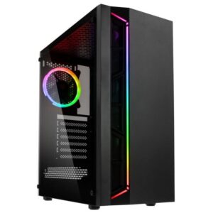 COMTRADE gamer 5600x  RX76005600X,RGB Cooler,b450M,2x8GB RGB,RX 7600,500GB M.",RGB case +550W - Slika 1