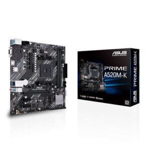ASUS MB PRIME A520M-KAMD A520;AM4;2xDDR4VGA,HDMI;RAID;micro ATX - Slika 1