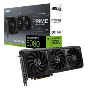 ASUS VGA PRIME-RTX5080-O16G 16GB GDDR7, 256-bit, 3x DP, 1x HDMI - Slika 1