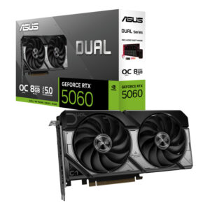 ASUS VGA DUAL-RTX5060-O8G 8GB GDDR7 OC, 128-bit, 3x DP, 1x HDMI - Slika 1