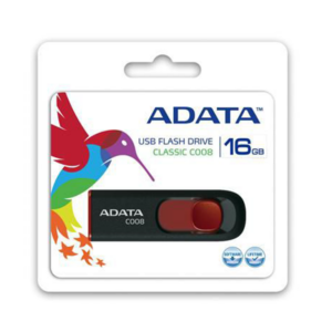 ADATA UFD 16GB C008 Black USB 2.0, R/W: 30/10MBps - Slika 1
