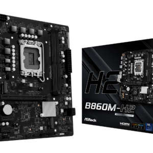 ASROCK MB B860M-H22xDDR5, 2xM.2, 4xSATA, 13xUSB2xHDMI, RAID, Micro ATX - Slika 1