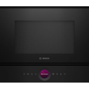 BOSCH mikrovalna Serie 8| CRNA,900W,AutoPilot 10, 21l,Roštilj, 90,180,360,600, Boots W - Slika 1