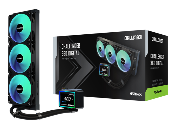 ASROCK 360 A-RGB LCD AIOLiquid Cooler