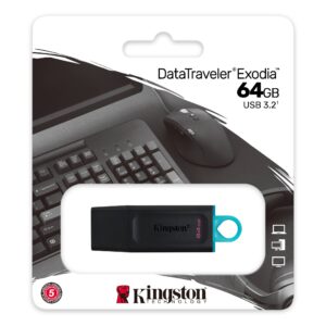 Kingston FD 64GB DTX USB3.2DataTraveler Exodia - Slika 2