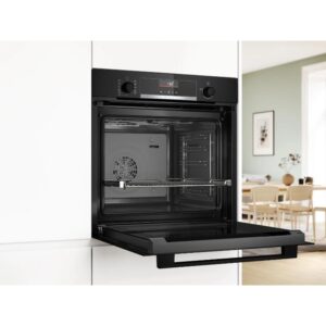BOSCH pećnica  Serie 6| CRNA, A+, EcoClean, AIR FRY Funk,AutoPilot 10, VODILICA, 71L, 8 Programa, - Slika 2