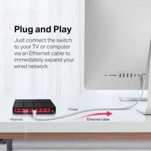 Mercusys MS108G Desktop Switch8-Port 10/100/1000 - Slika 3