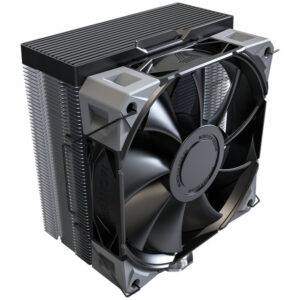 Montech NX400 Black Cooler 120mm, Single-tower, Height: 156mm,LGA1200-1700-1851,AM4-AM5 - Slika 1