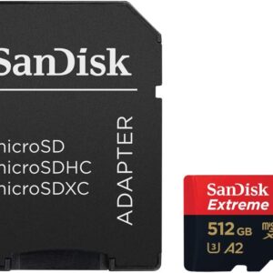 SanDisk Micro SD 512GB Extreme Pro 200MB/s A2+ SD adapter - Slika 1